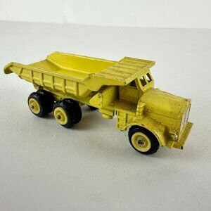 Mini Dinky Euclid R-40 No 87 Meccano Yellow Dump Truck